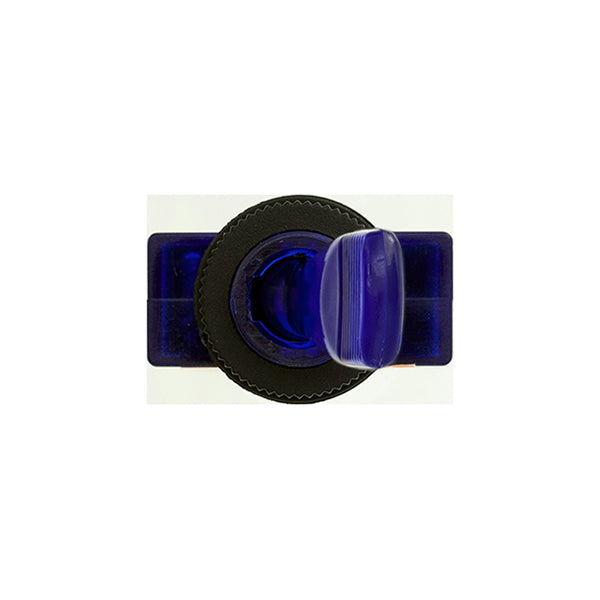 Illuminated Toggle Switch 12V Blue Fits Ø12.5mm Hole 20A With Bulb Pack of 10