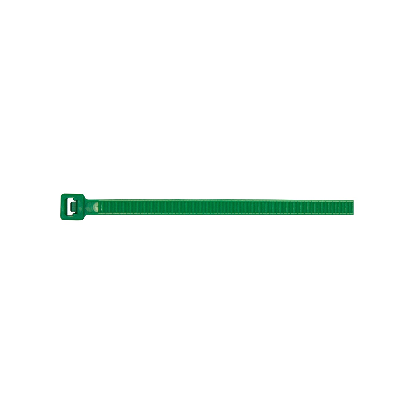 Cable Ties 300mm x 4.8mm GreenNylon 6.6 Standard Type Pack of 110 x 100
