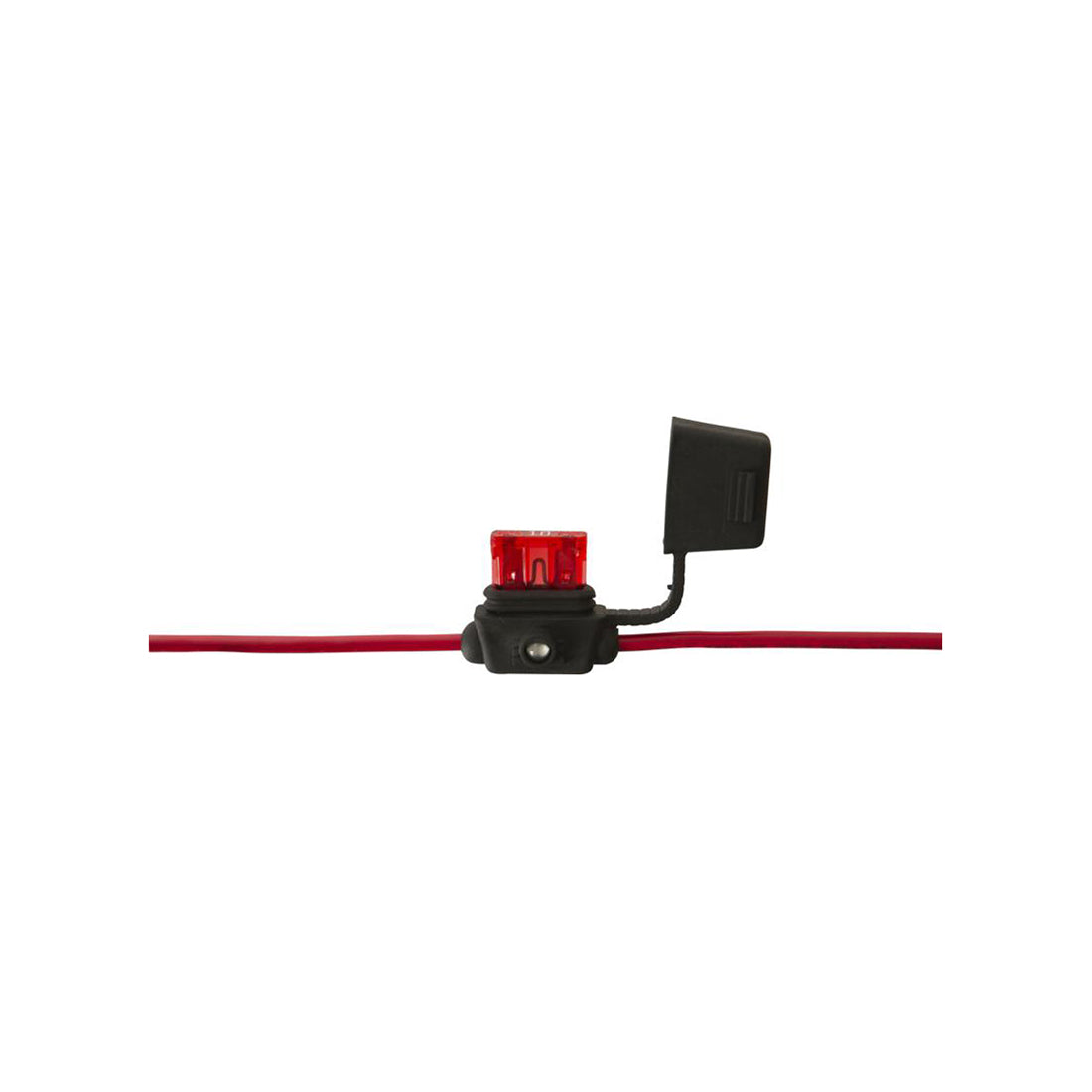 LED Blade Fuse Holder 30A 12/24V Waterproof Lid Indicator Pack of 10
