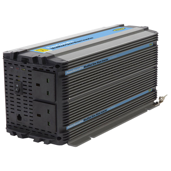 RING Inverter - 2000W Modified Sine Wave, 12V to 230V AC, Heavy Duty, 12 Hours Continuous Use Qty 1