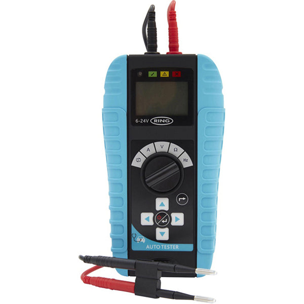RING Multi?Function Automotive Tester - 6/12/24V, Battery & Circuit Diagnostics Qty 1