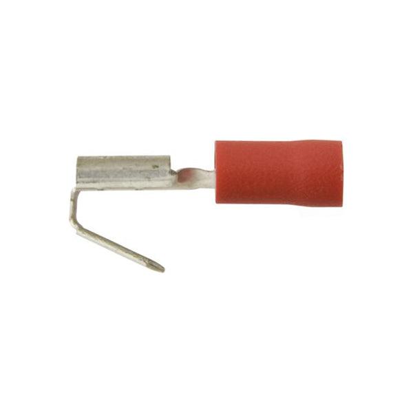 Red Piggyback Terminals 6.3mm for 0.5–1.5mm² Cable Pack of 100
