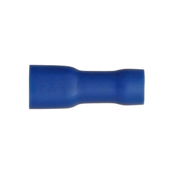 Blue Fully Insulated Female Terminals 4.8mm for 1.5–2.5mm² Cable Pack of 100