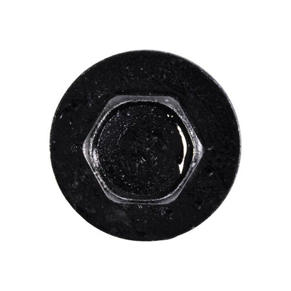 Body Screws Mercedes Fitment No.14 x3/4" 6.3x19mm Ø18mm Washer Black Pack of 50