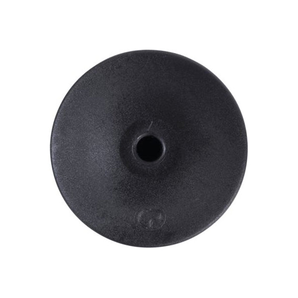 Trim Buttons - Ø35mm x H25mm, Ø9mm Hole, Black Pack of 50