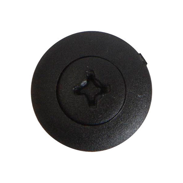 Bumper Clips Ø7mm Hole Ø17mm Flange x11mm Stem Black Fits Toyota Mitsubishi Pack of 20