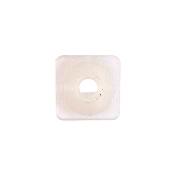 Lock Nut Square Small Natural 9.5 x 8mm Hole Diameter 7 Pack of 50