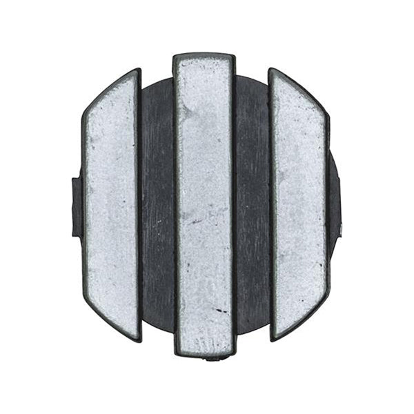 Engine Cylinder Head Cover Clips 28x32x14mm Black Silver Pack of 10