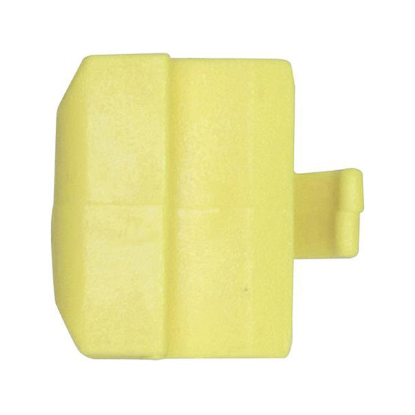 Retaining Clip 16x16x10mm Yellow Pack of 20