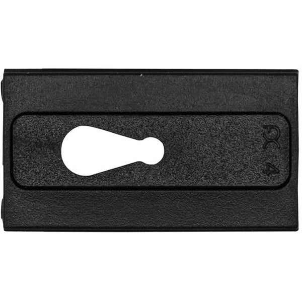 Window Edge Clips 36x20x12mm Black Pack of 10
