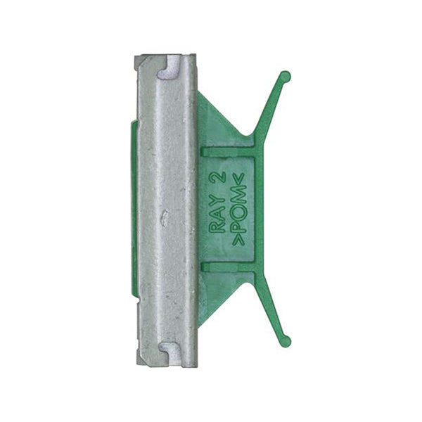 Roof Moulding Clips 20x40x8.5mm Green Dacromat Pack of 10