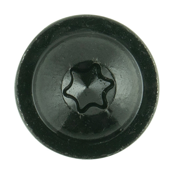 Black Metal Body Screw 4.2x15.5mm Thread Head Ø11.5 Suits VAG E-Golf E-Up Pack of 50