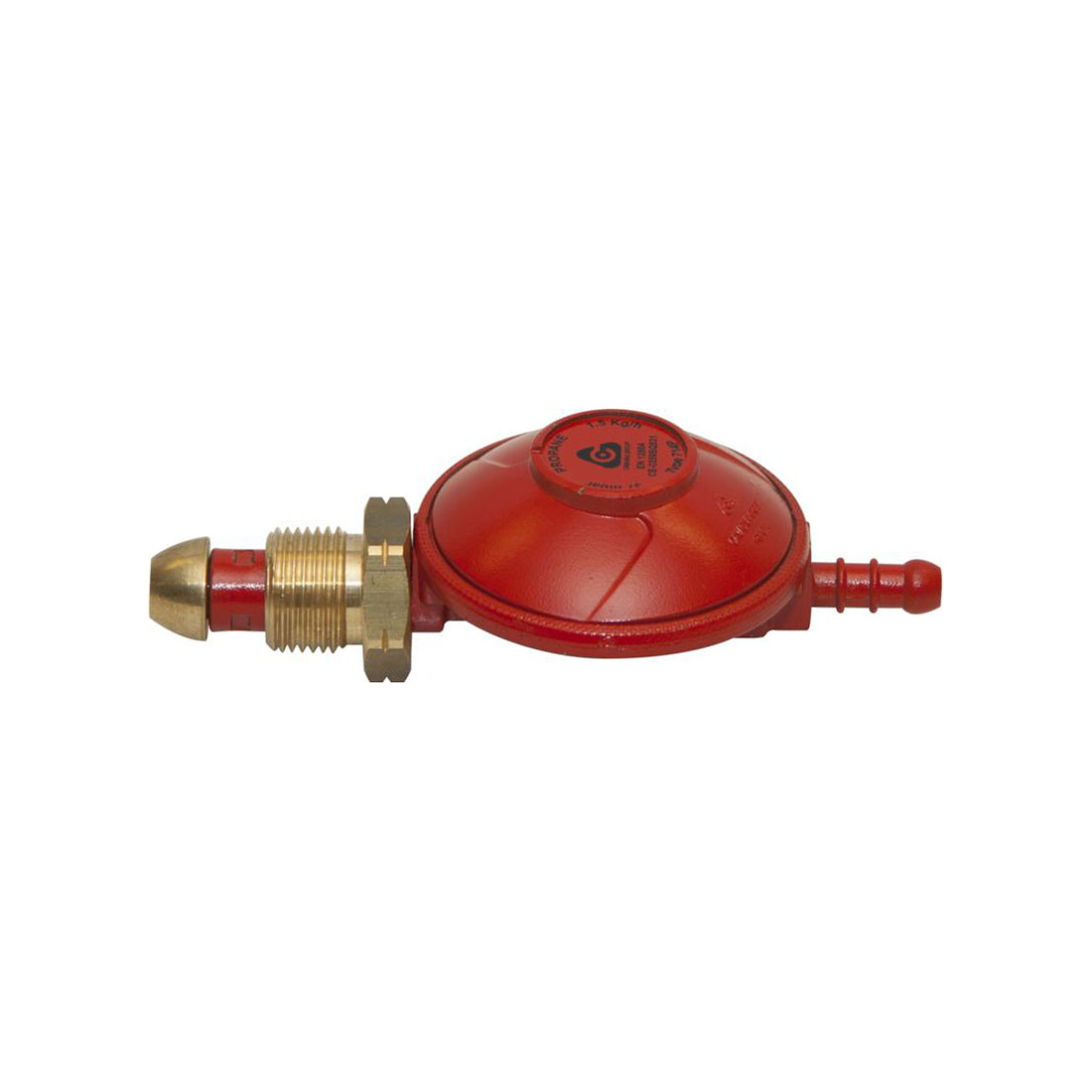 Propane Regulator - Fixed 37 Mbar, Outlet for 10mm Bore Hose Qty 1