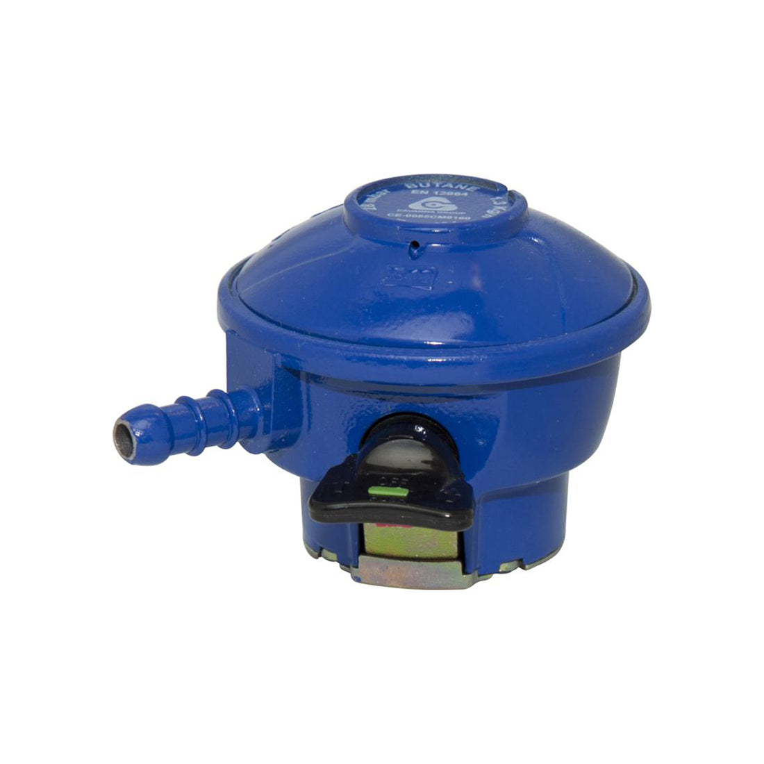 Butane Regulator 20mm Cylinder EN12864 Outlet For 10mm Bore Hose Qty 1