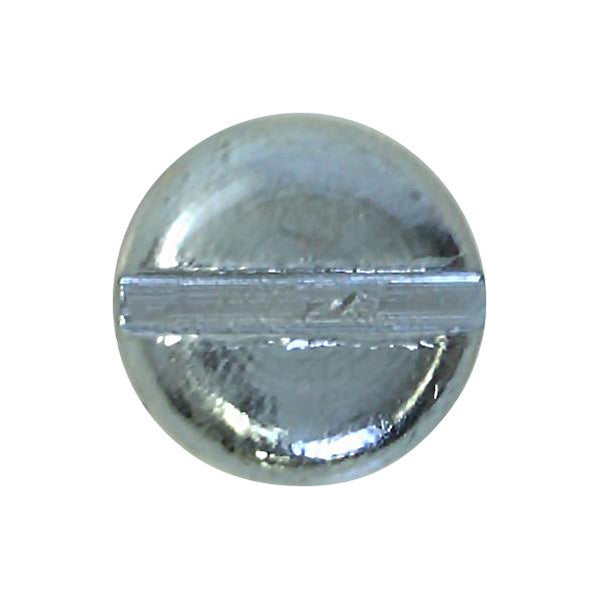 Machine Screw Pan Slot M5x50mm Full Thread Zinc Plated Steel Pack of 100