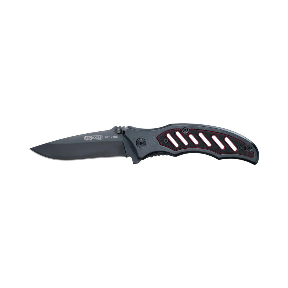 KS Universal Locking Knife 193mm Teflon Coated Blade Nylon Belt Bag Qty 1