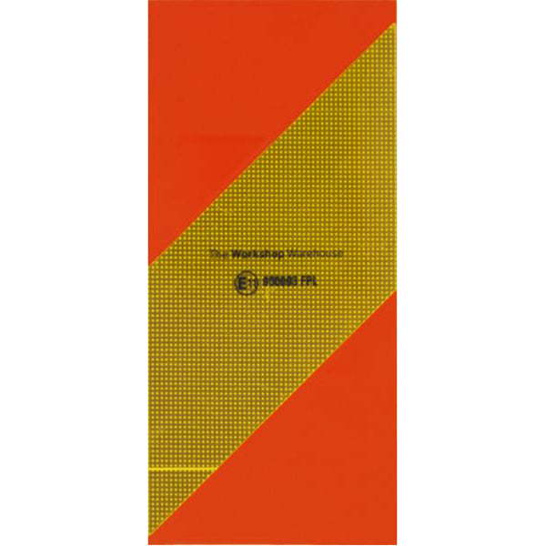 European Marker Board - ECE4, Aluminium, 282 x 130mm, Conforms to ECE 70 Set of 4