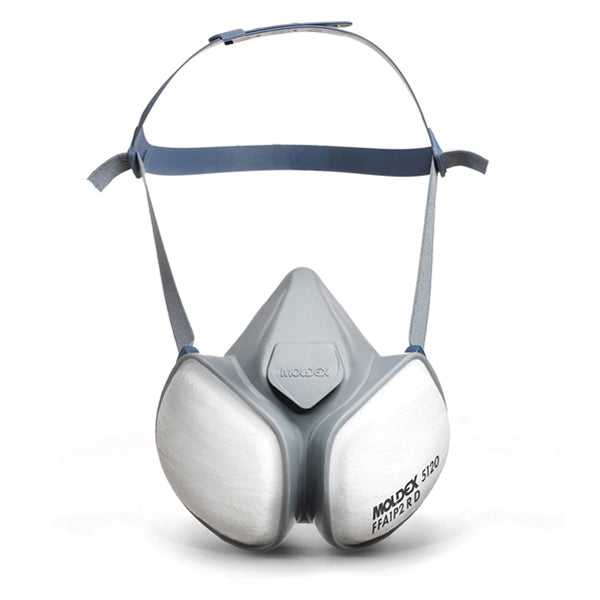 MOLDEX Compact Half Face Mask - A1P2, FFA1P2 R D Protection, EN405 Certified, Maintenance Free Pack Qty 1
