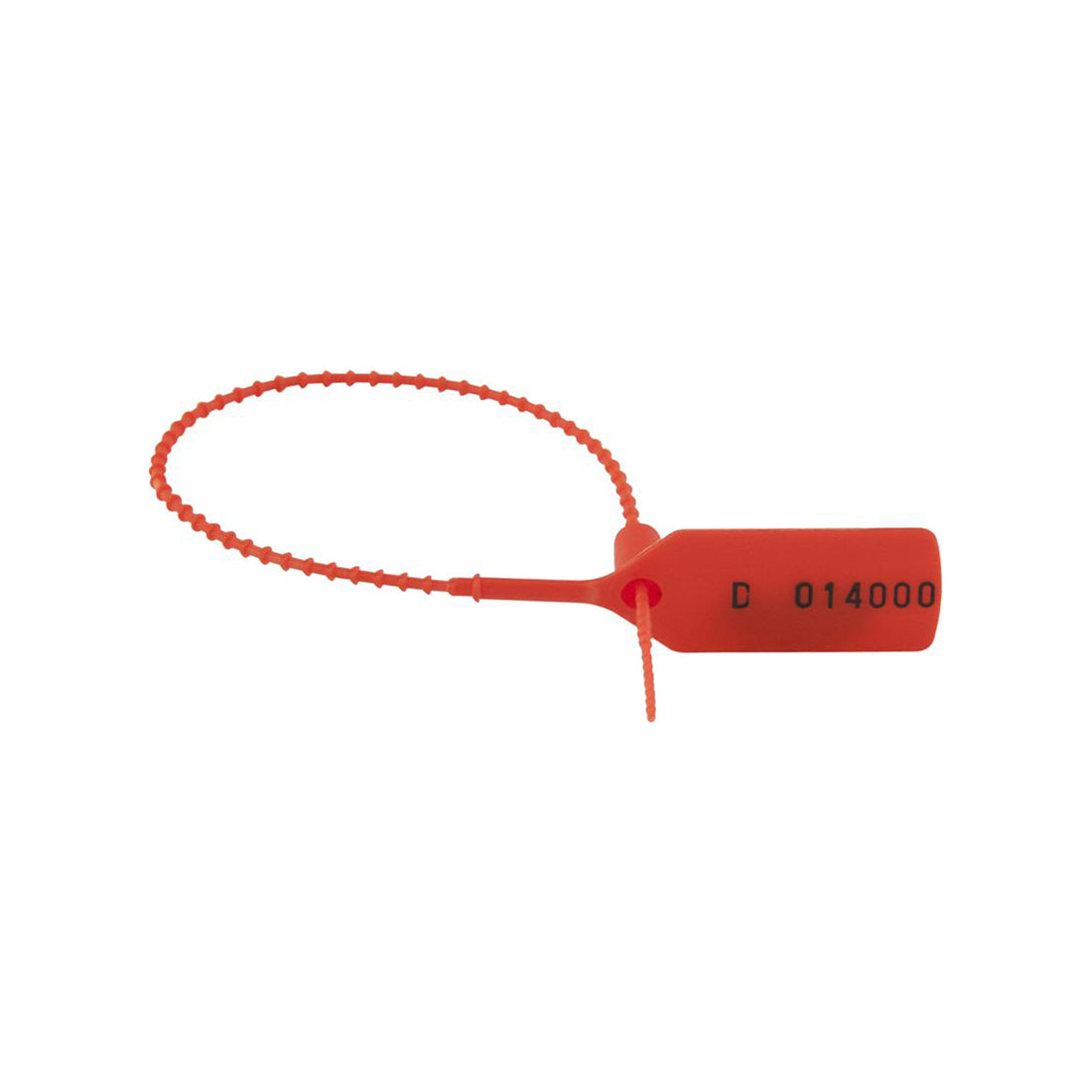 Kel Tie Security Seals Red Sequentially Numbered Polypropylene 160mm Tie Flag Box of 1000