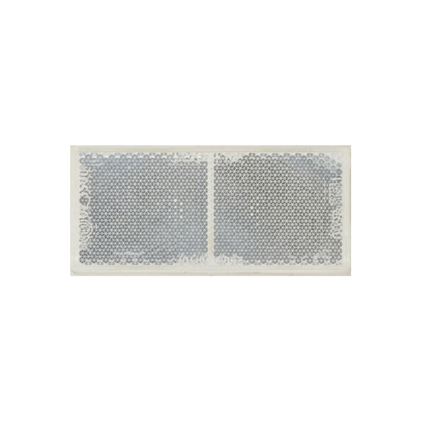 Self?Adhesive Reflector - White, 103 x 50mm, ECE E20 Compliant Pack of 10