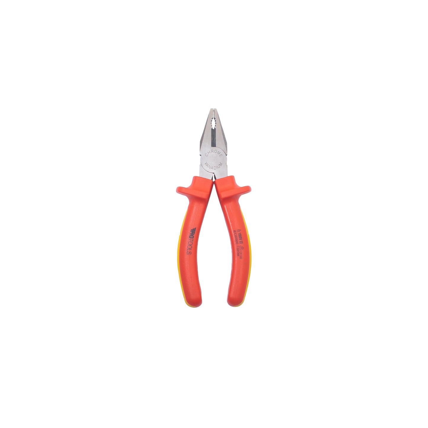 RG TOOLS VDE Combination Pliers - 6", IEC 60900 Certified, Chrome Vanadium Steel Qty 1