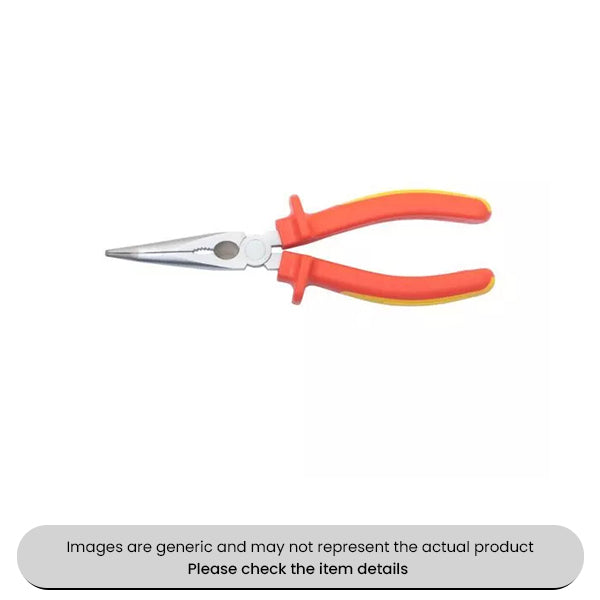 RG Tools VDE Insulated Bent Nose Pliers 8" 1000V Pack Qty 1