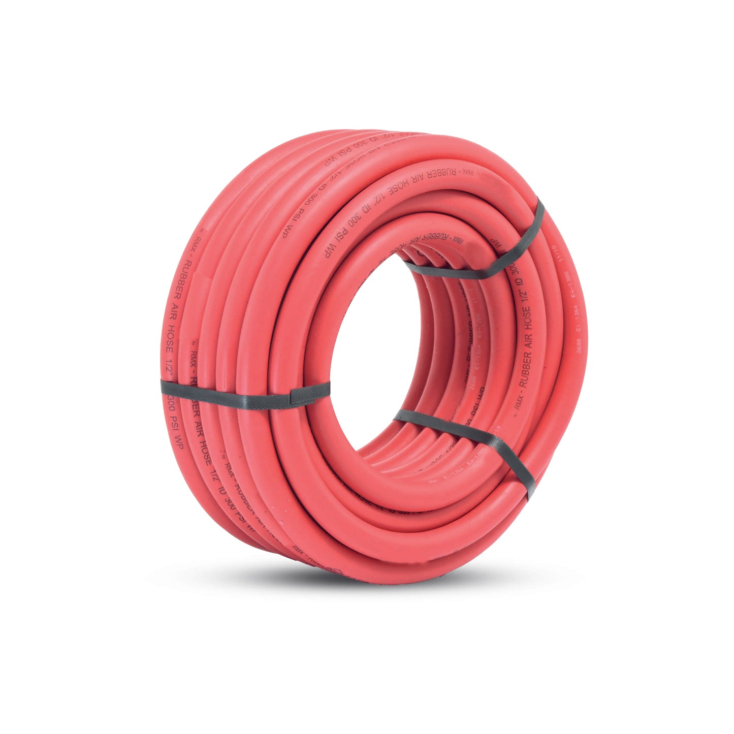 RG TOOLS Air Hose - 6mm x 15m, 1/4" Fittings, Rubber with Braided Reinforcement, ?40°C to 85°C Qty 1