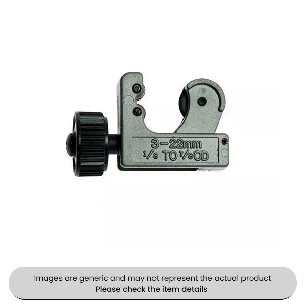 Mini Pipe Cutter 3-22mm For Copper And Brass Pipes Pack Qty 1