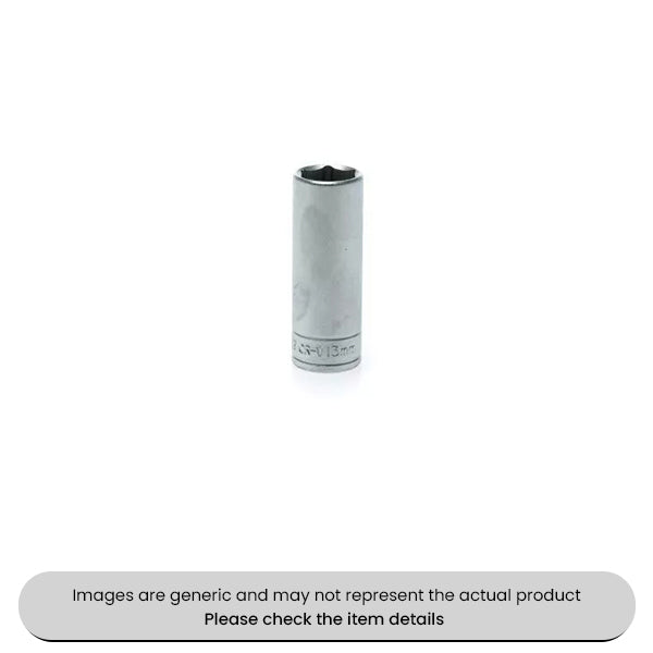 Chrome Vanadium Sockets 1/4" Drive, 6MM Deep Metric Pack Qty 1