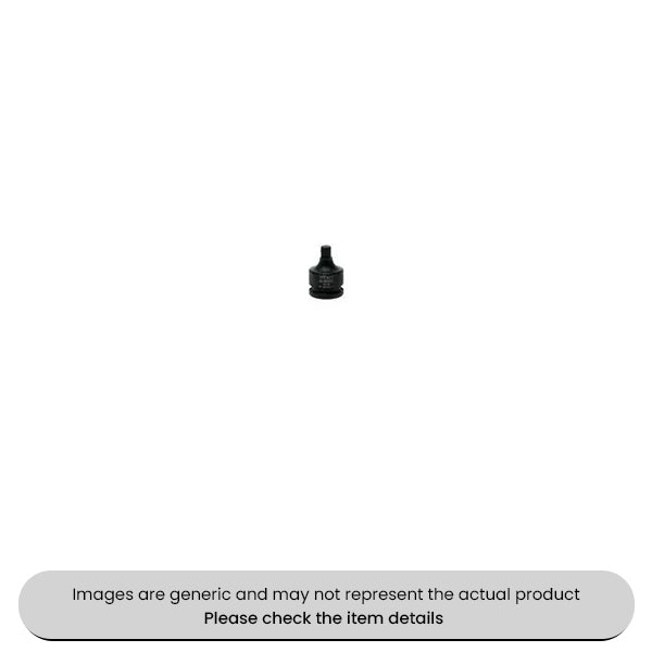 Coated Steel Impact Adaptors 3/8F-1/2M Drive Metric 6 Point Pack Qty 1