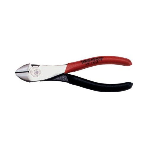 TENG Side Cutters - 200mm (8"), Heavy Duty, High Carbon Steel, Vinyl Coated Handles Qty 1