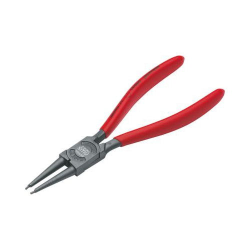 NWS Circlip Pliers - Internal Straight, 310mm, Ø85–140mm Circlip Capacity, Ø3.2mm Tip, DIN 5256 A Qty 1