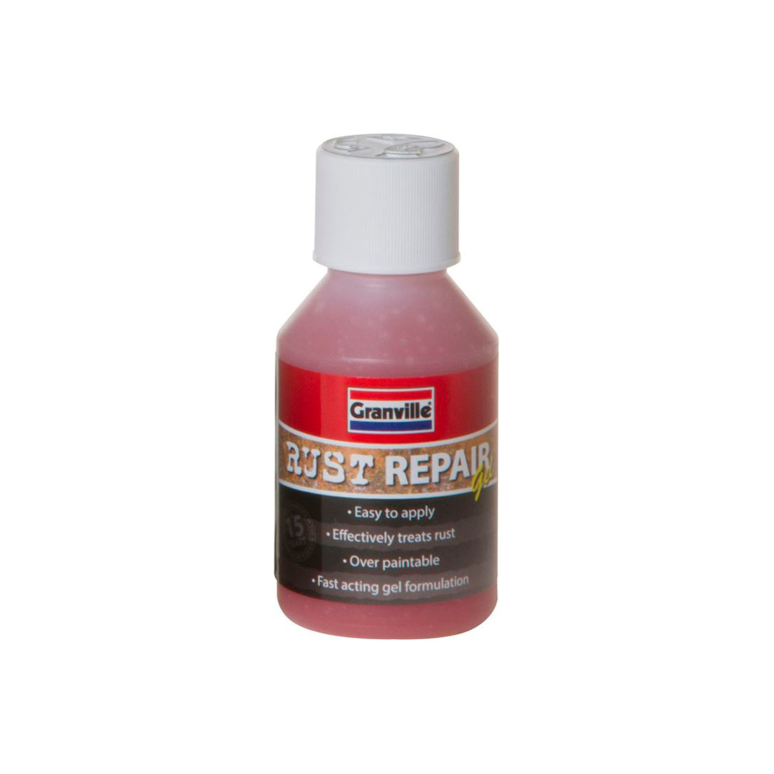 GRANVILLE GRANVILLE Rust Repair Gel - 150g Bottle, Non?Drip, Fast Acting, Over?Paintable Qty 1