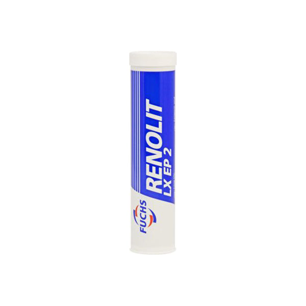 FUCHS RENOLIT LX?EP2 Lithium Complex Grease - 400g Cartridge, Natural, High Temp ?30°C to +160°C Box of 12