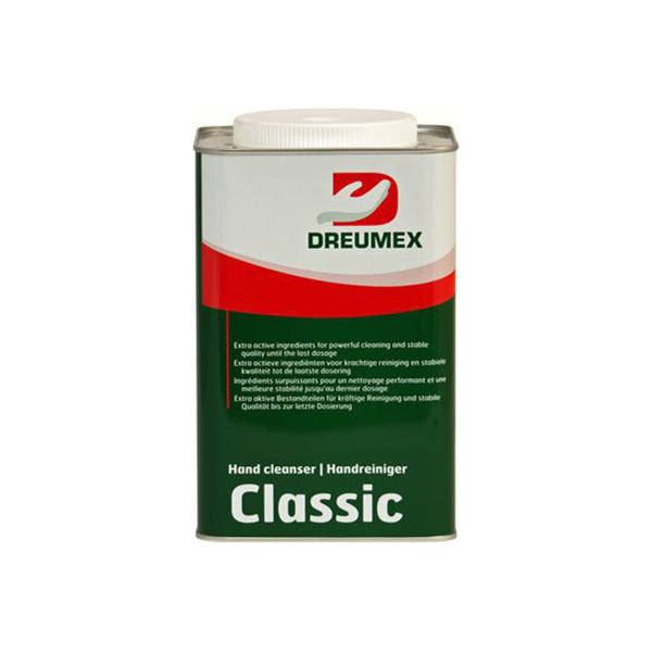 Dreumex Classic Red Hand Cleanser 4.5L Tin Extra Active Ingredients Long?Lasting Quality Qty 1