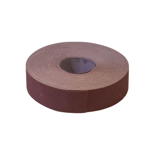 Abracs Emery Roll Brown 50mm x 50m P120 Grit Dispenser Pack Qty 1