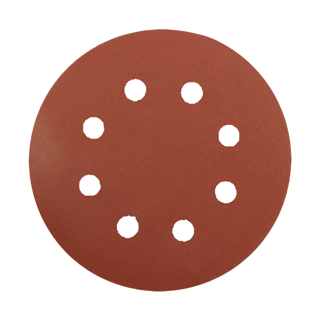 Abracs Hook & Loop Sanding Disc 125mm P120 8-Hole Multi-Material Use Pack of 25