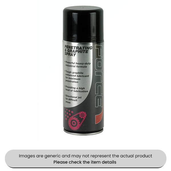 Force Penetrating & Graphite 400ML Aerosols Pack Qty 6