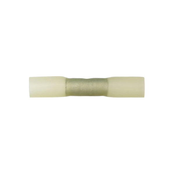 Essentials Yellow Heat Shrink Butt Connectors 6.5mm Diameter Qty 25