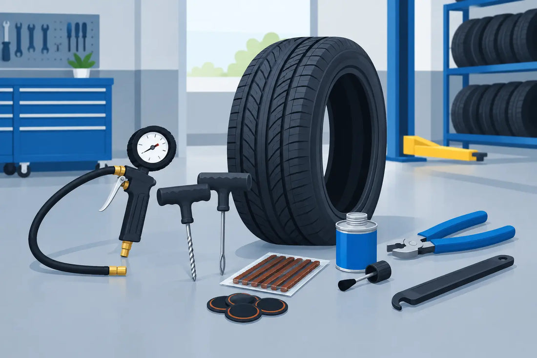 Tyre Repair Tools Every Working Bay Needs