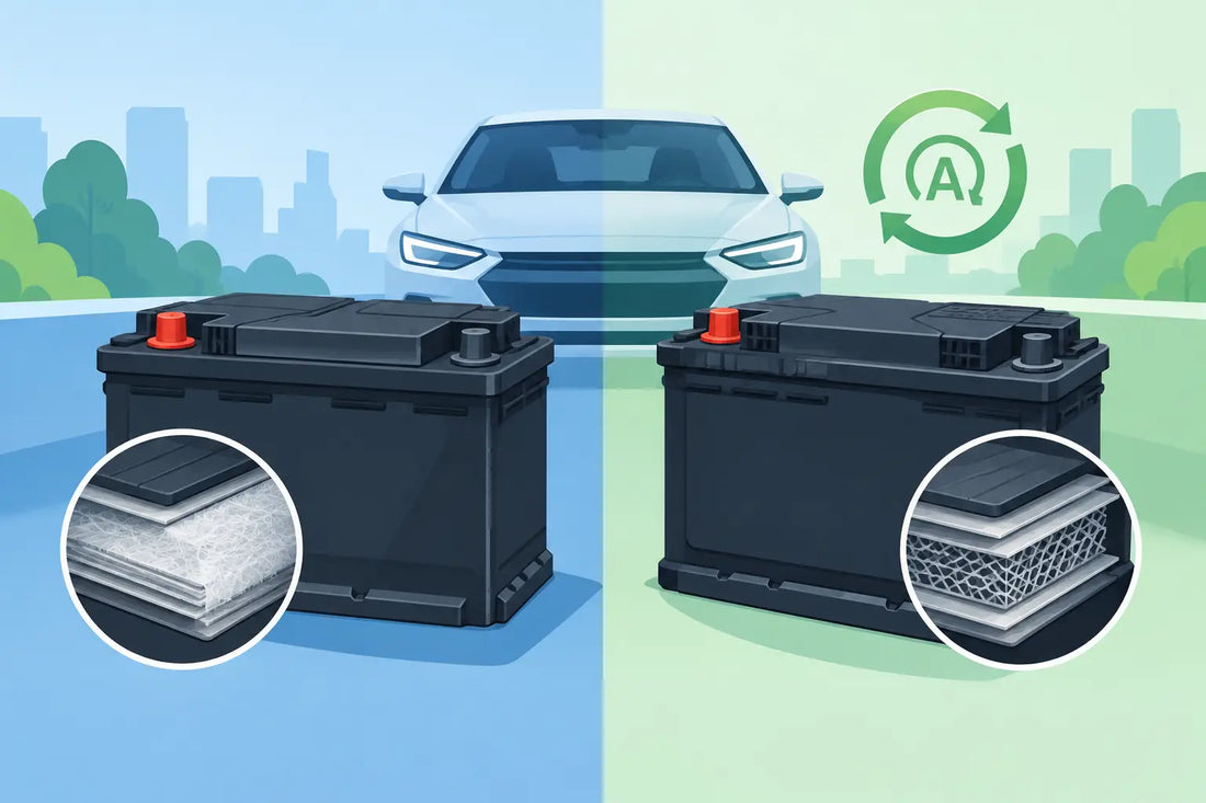 AGM Versus EFB Batteries for Start-Stop Cars