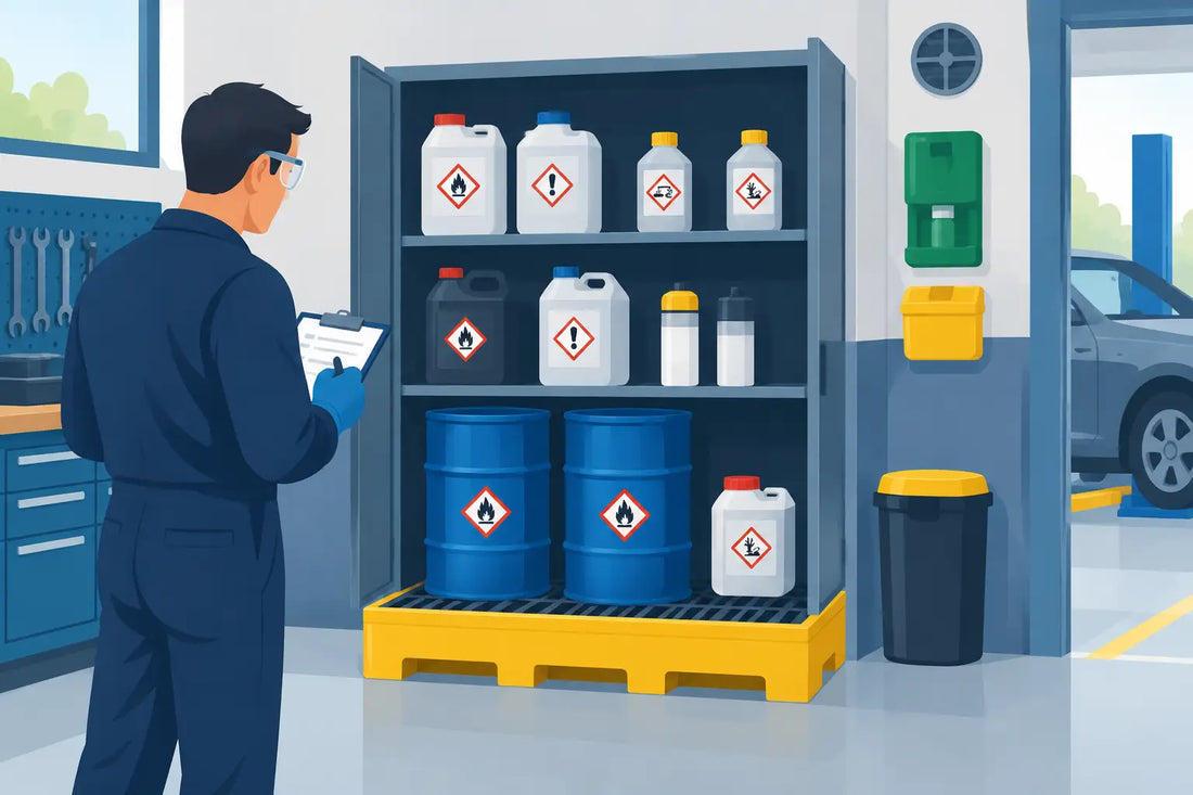 Chemical Storage Compliance Guide for UK Workshops