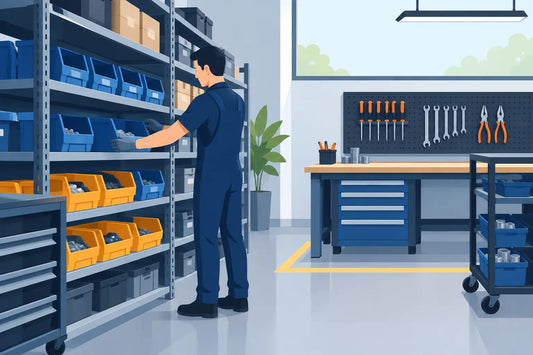 How to Organise Workshop Stock Without Downtime