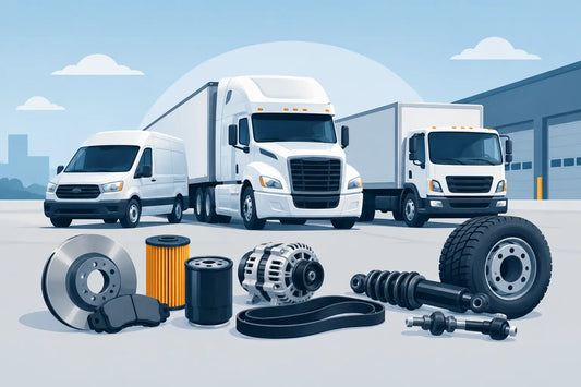 Commercial Vehicle Parts That Keep Fleets Moving