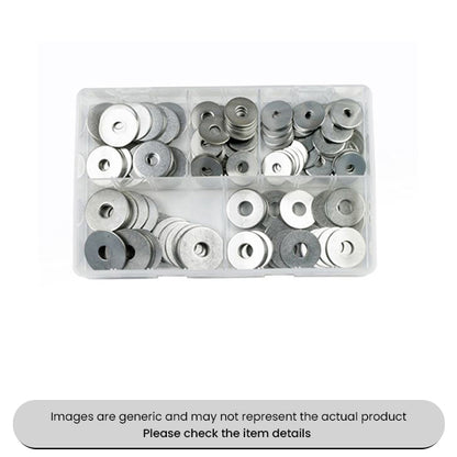 Stainless Steel Repair O-Rings Washers Metric Sizes Assorted Box 155pcs