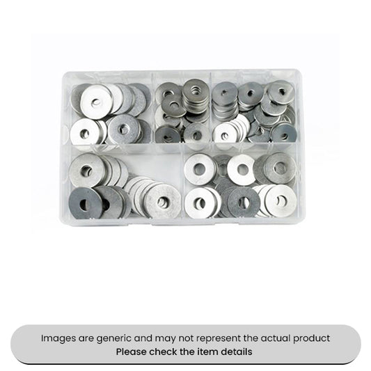 Stainless Steel Repair O-Rings Washers Metric Sizes Assorted Box 155pcs