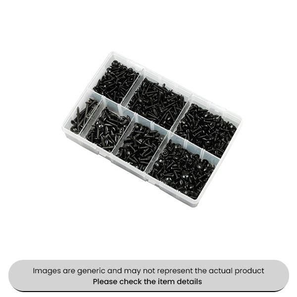 Self Tapping Screws PZD Flange Head 3.5MM & 4.8MM Assorted Box 700pcs