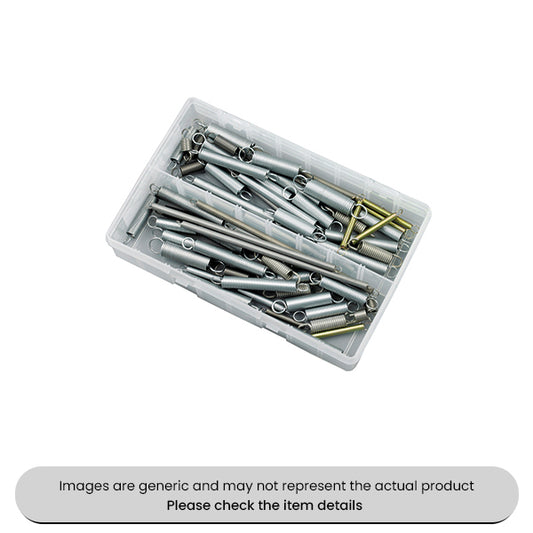 Zinc Plated Springs Expansion Various Sizes Assorted Box 70pcs