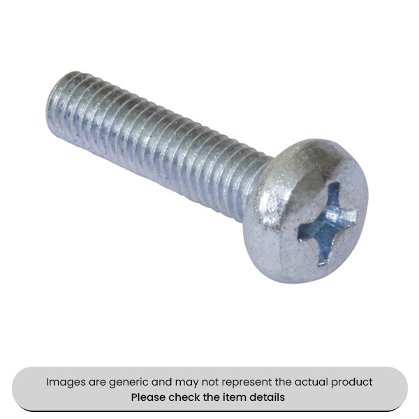 Zinc Plated Body Screws PZD Pan Head Metric Assorted Box 300pcs