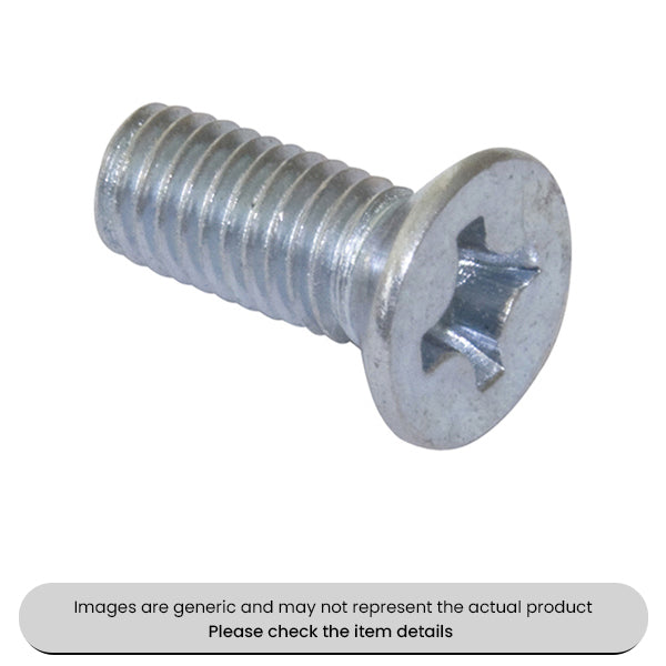Zinc Plated Body Screws PZD Countersunk Head Metric Assorted Box 300pcs